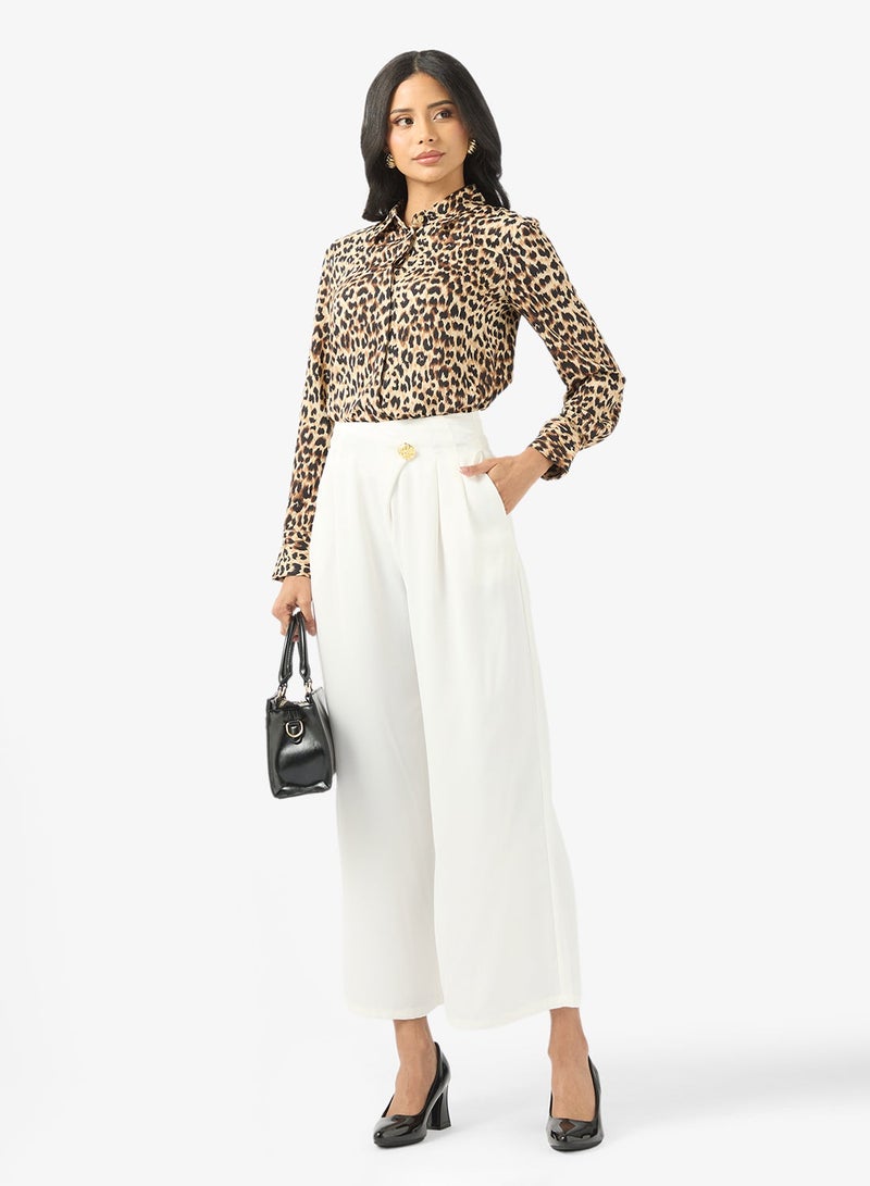 ELLA Straight Fit Trouser - Image 1